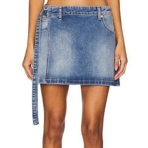 Abrand Wrap Skirt in Dalia